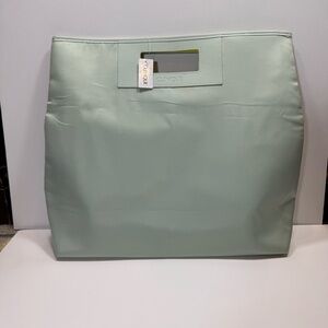 Large Clinique Mint Green Tote Bag